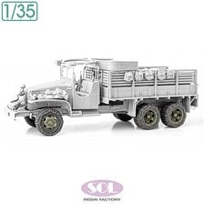 SOL Model WWII U.S 2.5t 6x6 Cargo Truck Wheel Tires with Chain Set (for TAMIYA) (Plastic model)