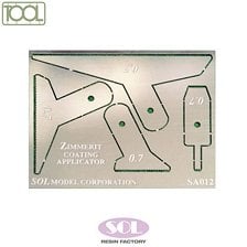 SOL Model Zimmerit Coating Applicator (0.7 Pitch) (Plastic model)