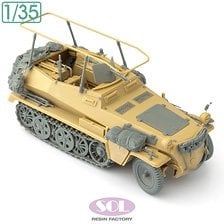 SOL Model German Sd.kfz.250/3 Detail-Up Set (for TAMIYA) (Plastic model)