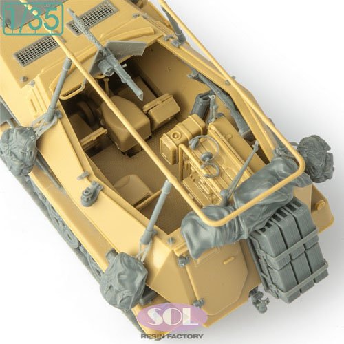 SOL Model German Sd.kfz.250/3 Detail-Up Set (for TAMIYA) (Plastic model) hình ảnh 3