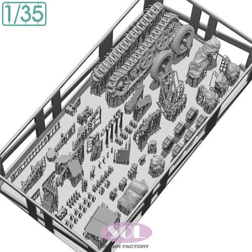 SOL Model German Sd.kfz.250/3 Detail-Up Set (for TAMIYA) (Plastic model) hình ảnh 6