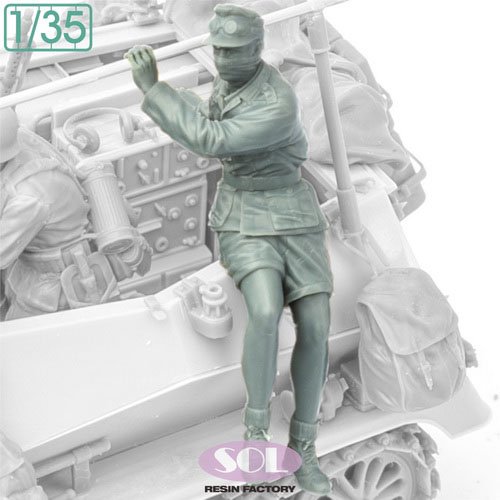 SOL Model WWII German Sd.kfz.250/3 Crew1 (for TAMIYA) Bild 3