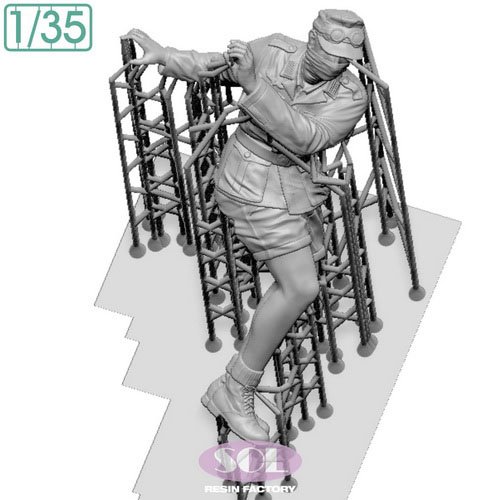 SOL Model WWII German Sd.kfz.250/3 Crew1 (for TAMIYA) Bild 4
