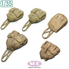SOL Model 2차대전 독일군 Sd.kfz.250/3용 배낭 세트 (5개입) (프라모델)