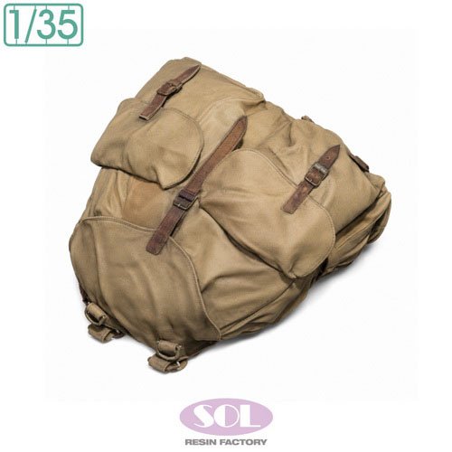 SOL Model 2차대전 독일군 Sd.kfz.250/3용 배낭 세트 (5개입) (프라모델) 이미지 4