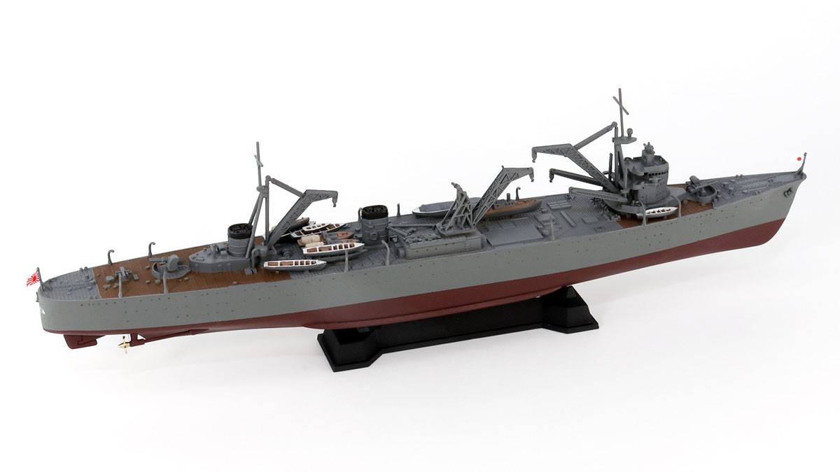 Pit-Road IJN Repair Ship Akashi w/Flag &amp; Ship Name Plate Photo-Etched Parts (Plastic model) image 4