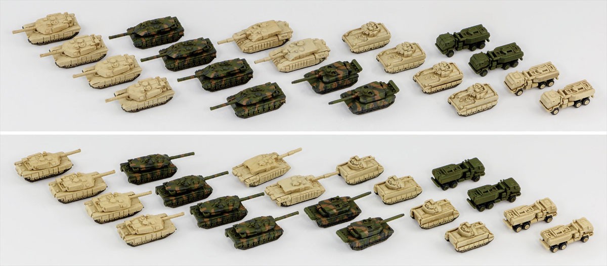 Pit-Road World`s Current Tank Set 1 (Plastic model) Bild 3