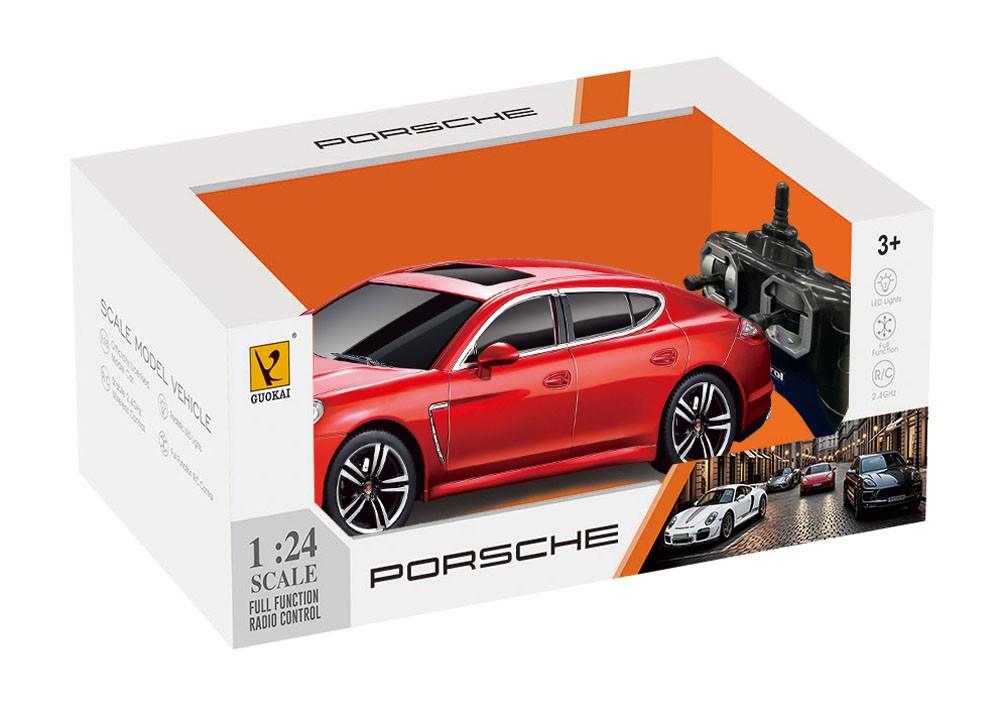 Doyusha Porsche Panamera Turbo (Red) (RC Model) 图片 3