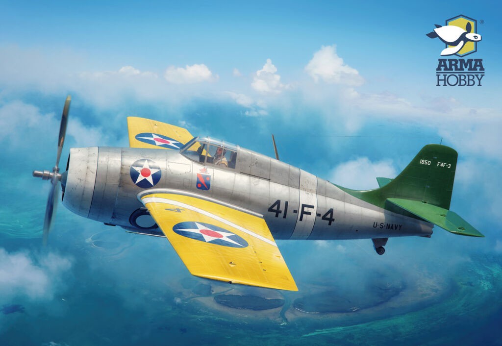 Arma Hobby F4F-3 Wildcat `Yellow Wings` (Plastic model) 图片 4
