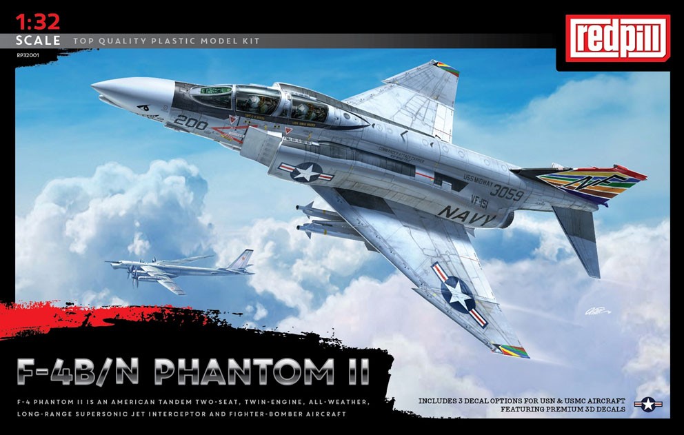 Redpill Models F-4B/N Phantom II (Plastic model) image 2