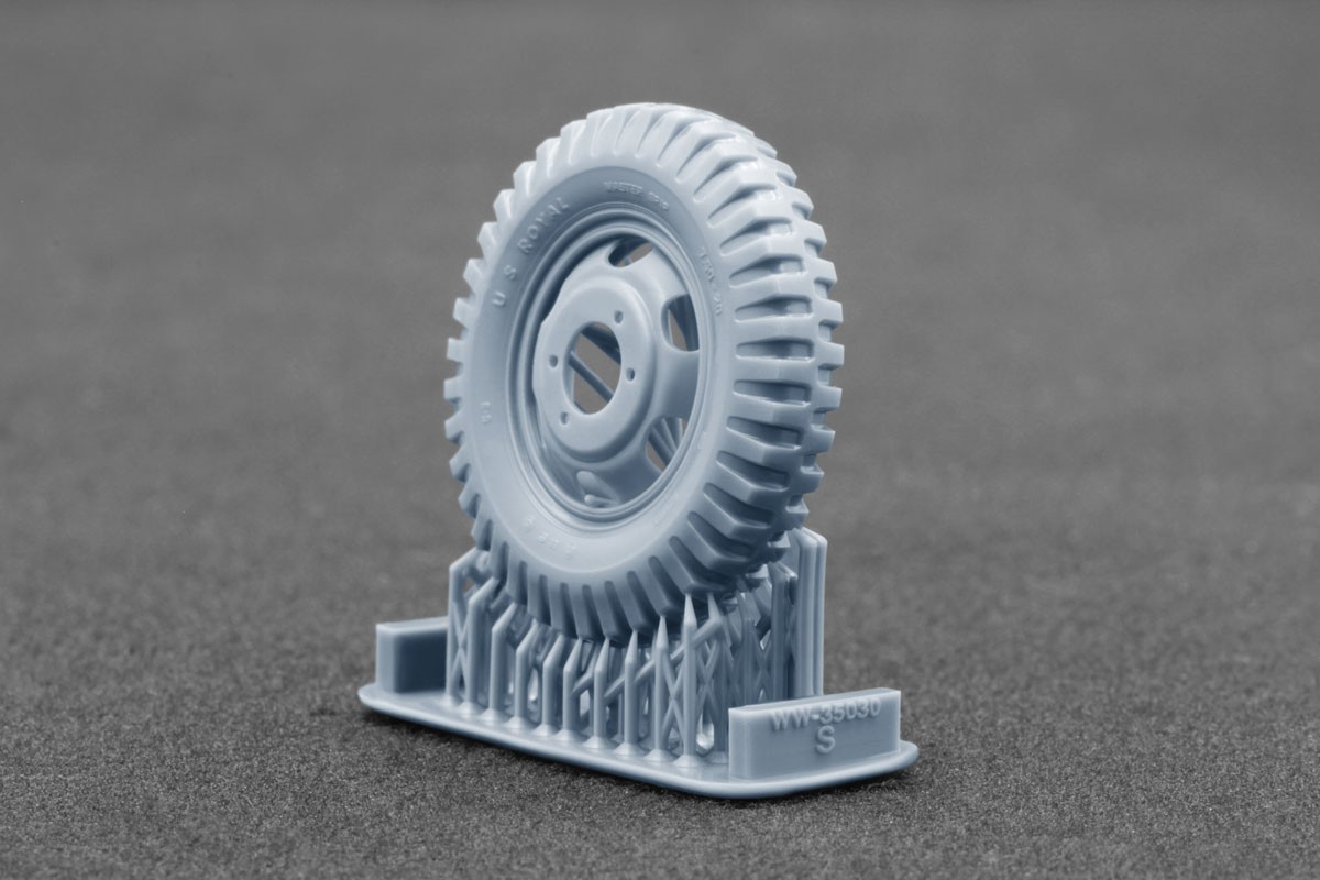 Scale X G506 Cargo Truck Bar Grip Ordinary wheel set, (for ICM, MiniArt) (Plastic model) gambar 6