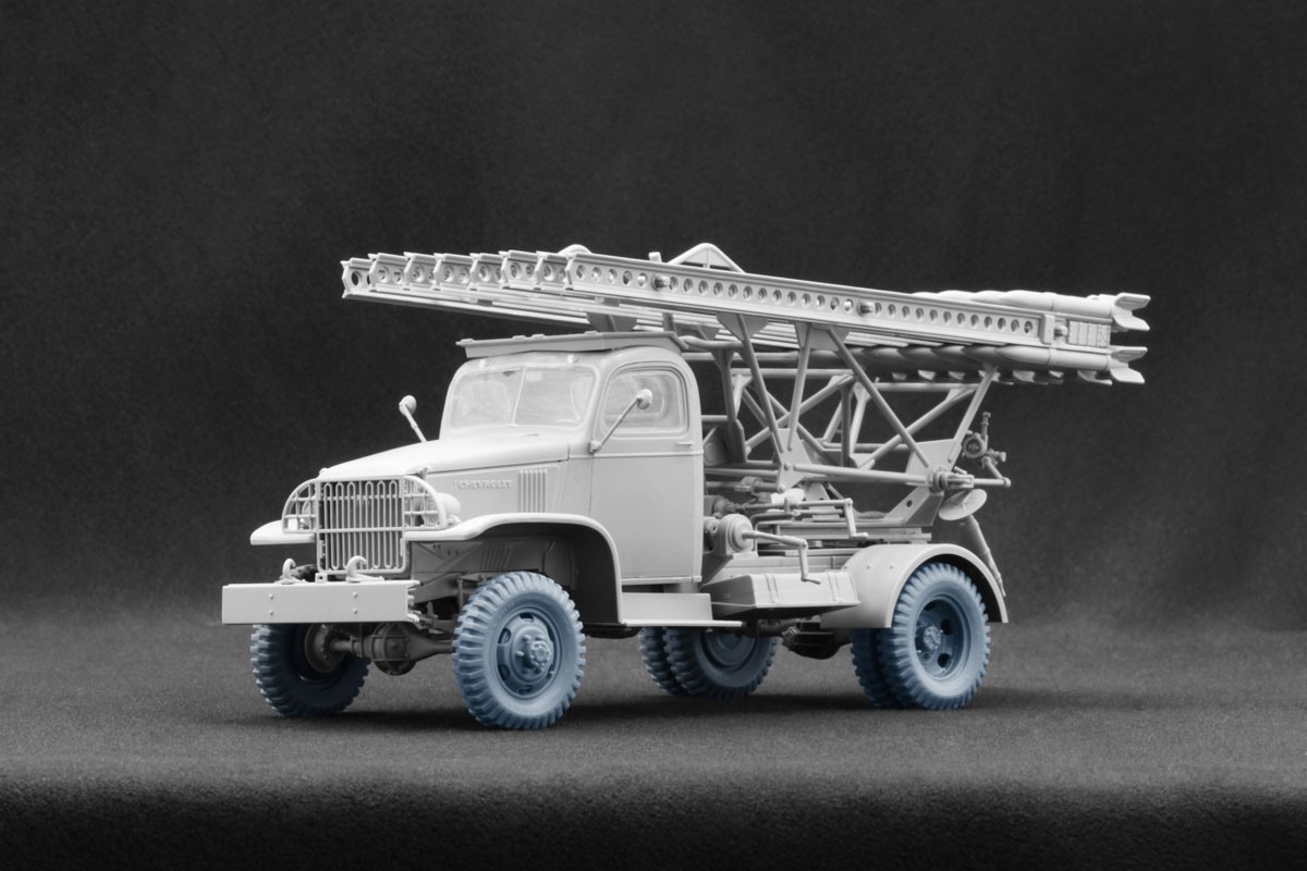 Scale X G506 Cargo Truck Bar Grip Weighted WheelSet, (for ICM, MiniArt) (Plastic model) imagen 7