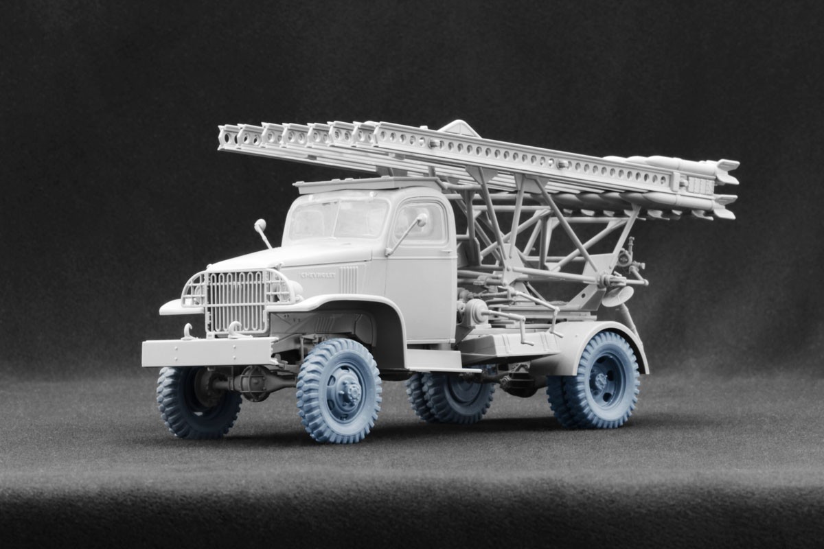 Scale X G506 Cargo Truck Sure Grip Weighted WheelSet, (for ICM, MiniArt) (Plastic model) imagen 7