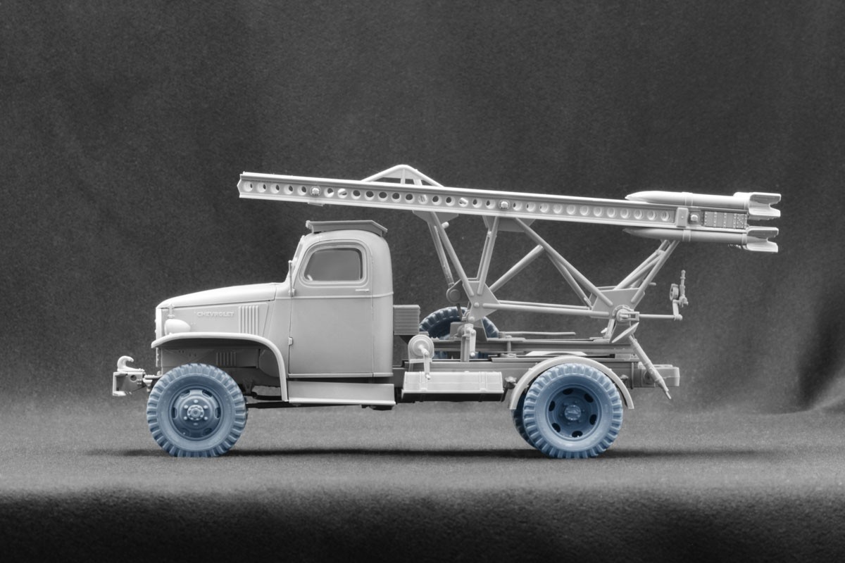 Scale X G506 Cargo Truck Sure Grip Weighted WheelSet, (for ICM, MiniArt) (Plastic model) imagen 8