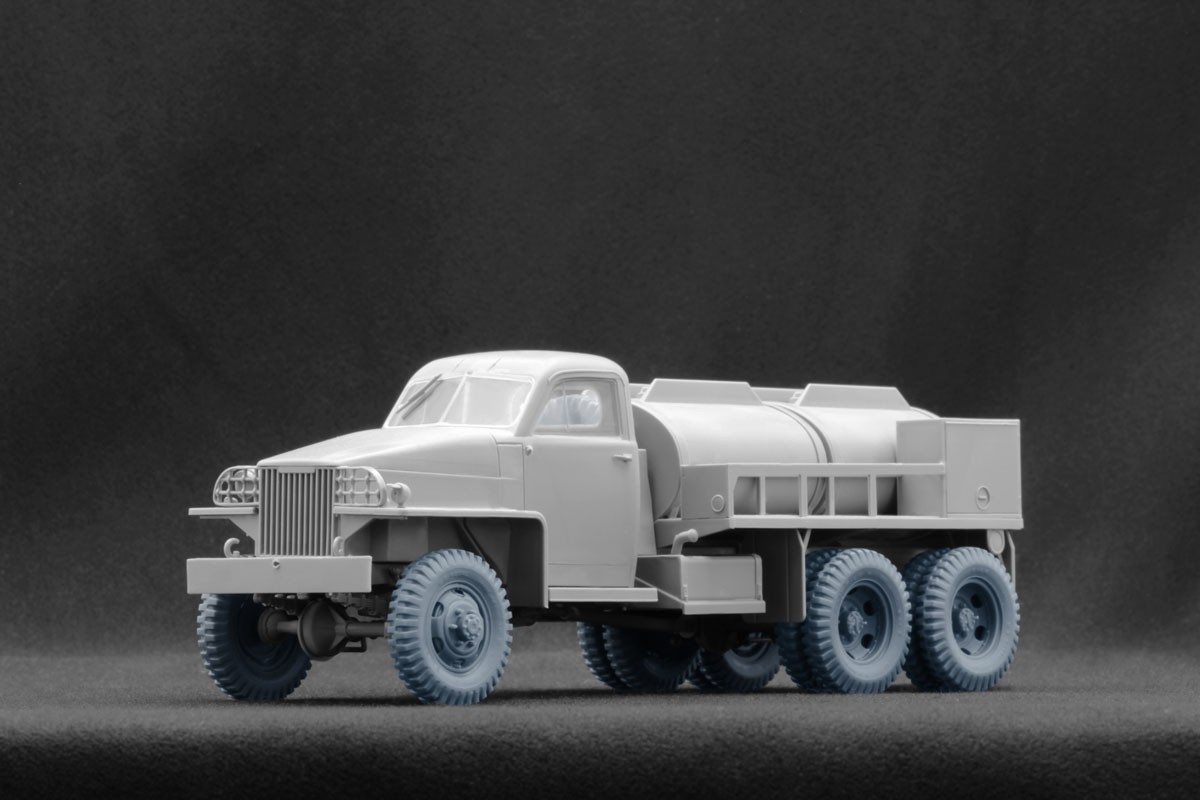 Scale X Studebaker US6 Bar Grip Ordinary Wheel Set, (for ICM) (Plastic model) imagen 7