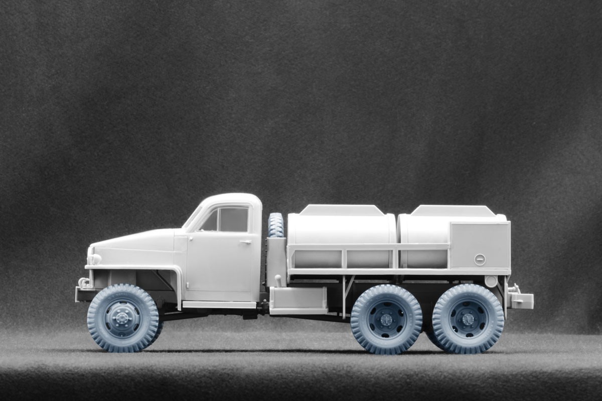 Scale X Studebaker US6 Bar Grip Ordinary Wheel Set, (for ICM) (Plastic model) imagen 8