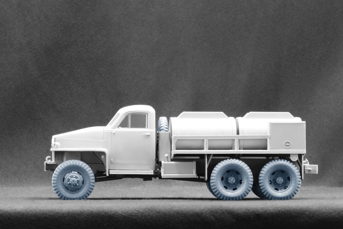 Scale X Studebaker US6 Bar Grip Weighted Wheel Set, (for ICM) (Plastic model) รูปภาพ 8