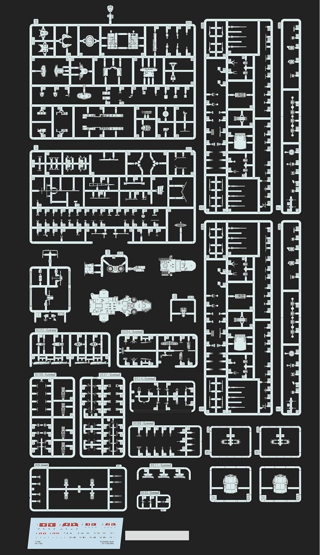 Fly Hawk Derman Heavy Cruiser Admiral Scheer 1940 (Normal Edition) (Plastic model) 圖片 5