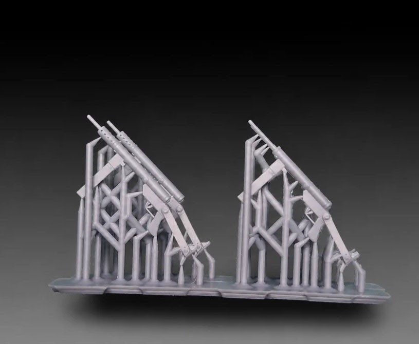 Rado Miniatures WWII Polish Biyskawica SMGs (Set of 12) (Plastic model) Bild 4
