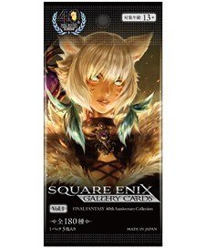 Hobby Japan Square Enix Gallery Card Vol.1 Final Fantasy [40th Anniversary] Collection