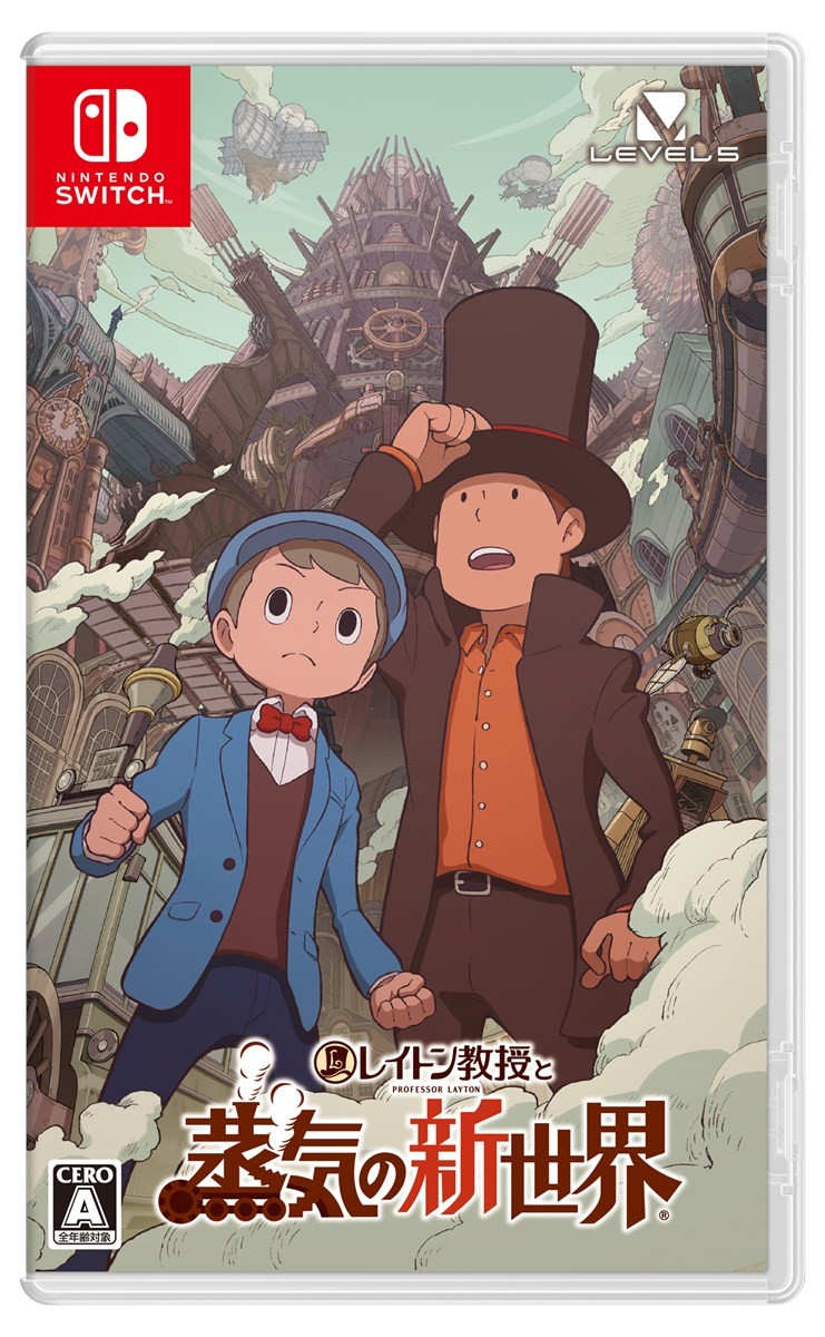 Level-5 Professor Layton and the New World of Steam (Switch) image 2