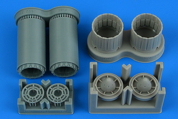 Aires F-4E Phantom II exhaust nozzles (for Fine Molds) (Plastic model) 图片 2