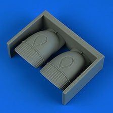 Quickboost CH-54 Tarhe exhuast (for ICM) (Plastic model)