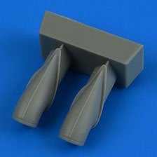 Quickboost Bf 109G air intake (for Tamiya) (Plastic model) image 1