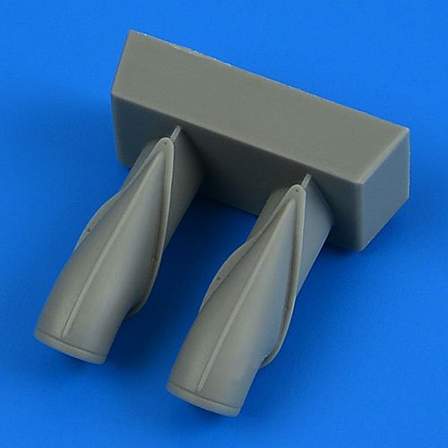 Quickboost Bf 109G air intake (for Tamiya) (Plastic model) image 2