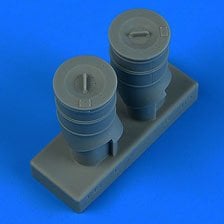 Quickboost Westland Wessex HU.5 exhaust with FOD covers (for Italeri) (Plastic model) image 1
