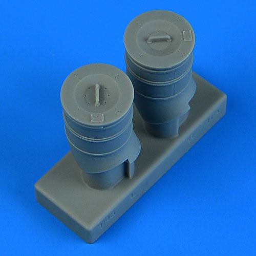 Quickboost Westland Wessex HU.5 exhaust with FOD covers (for Italeri) (Plastic model) image 2