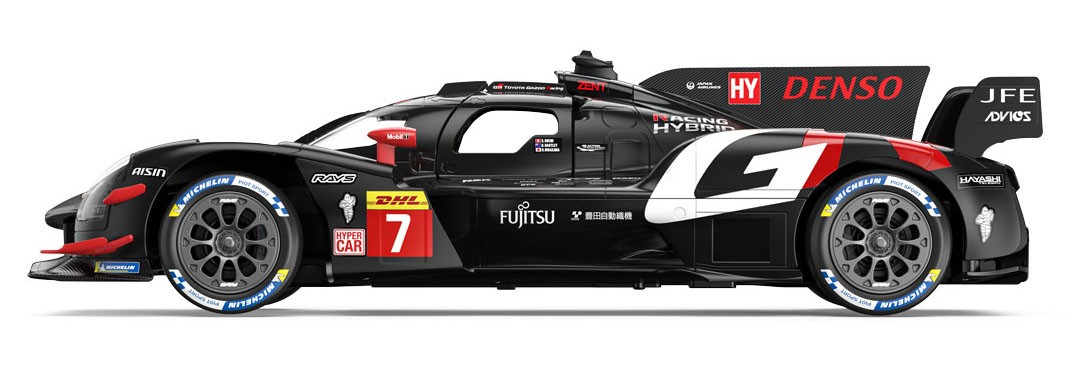 Doyusha Toyota GAZOO Racing GR010 Hybrid WEC (RC Model) Bild 4