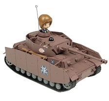 Platz Girls und Panzer RC Battle Sensha-do Series Pz.Kpfw.IV Ausf.H (Ausf.D) Team Ankou (Tank Only) (RC Model) image 1