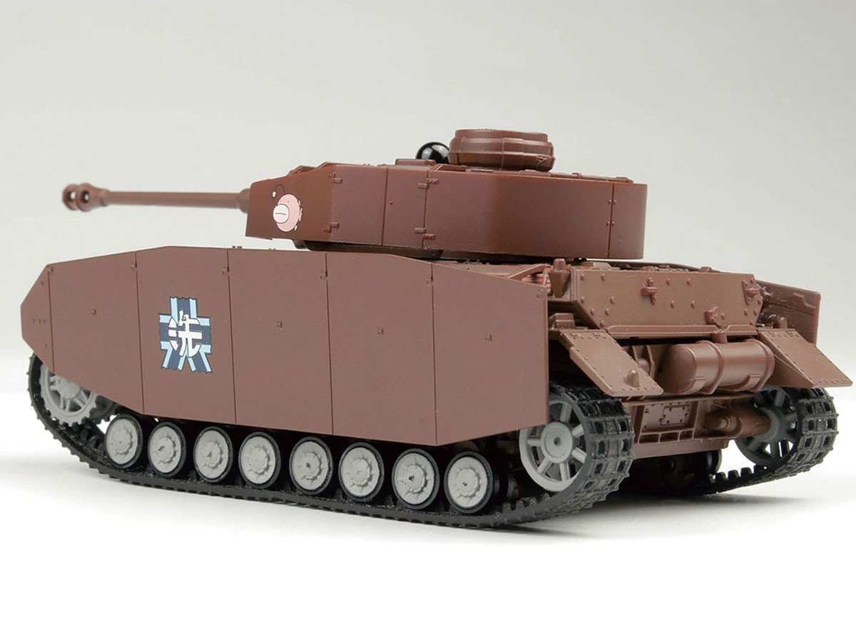 Platz Girls und Panzer RC Battle Sensha-do Series Pz.Kpfw.IV Ausf.H (Ausf.D) Team Ankou (Tank Only) (RC Model) image 7