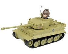 Platz Girls und Panzer RC Battle Sensha-do Series Pz.Kpfw.VI Tiger I Kuromorimine Girls` High School (Tank Only) (RC Model)
