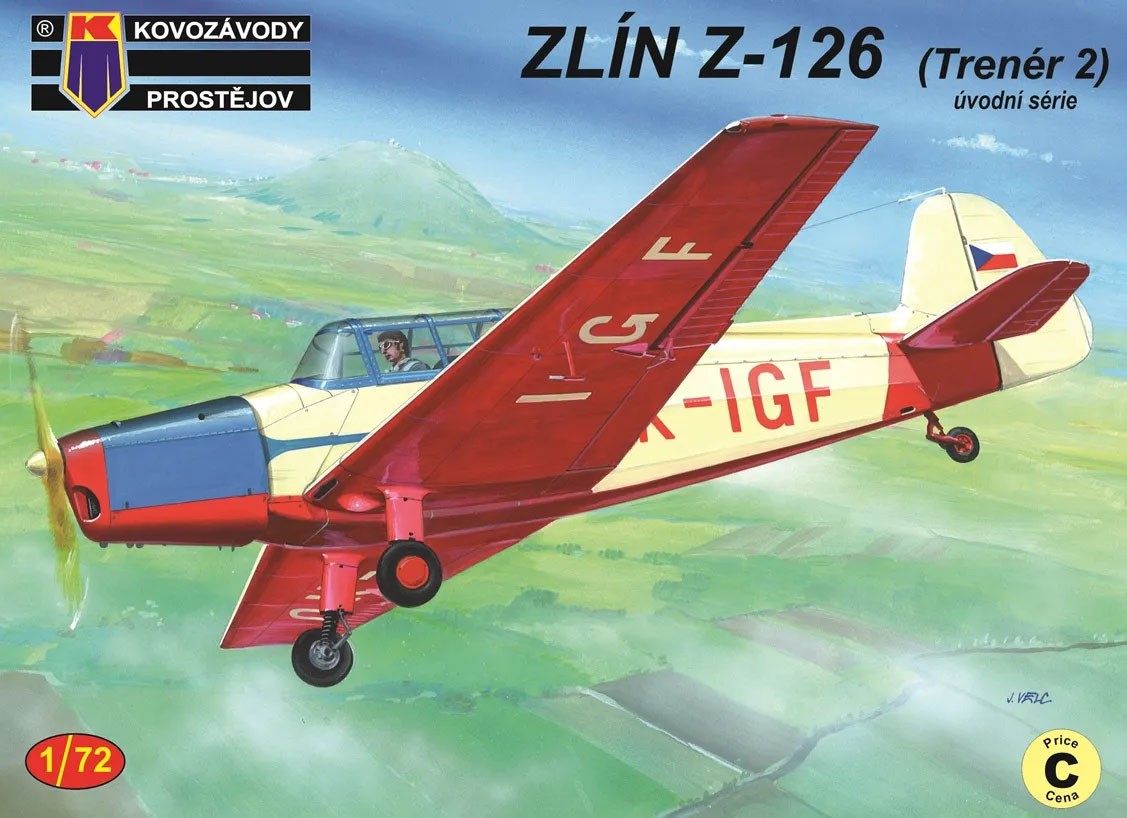 KP Models ZLlN Z-126 (Trener 2) (Plastic model) image 2