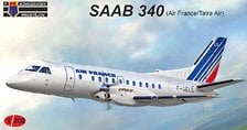 KP Models SAAB 340 (Air France/Tatra Air) (Plastic model)