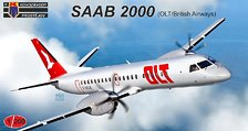 KP Models SAAB 2000 (OLT/British Airways) (Plastic model)
