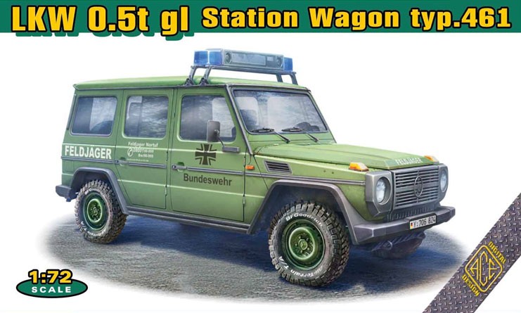 ACE Models LKW 0.5t GL 스테이션 왜건 Typ. 461 (프라모델) 이미지 2