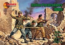 Mars Figures WWII Italian Paratroopers (15 Figures / 8 Poses) (Plastic model) imagen 1