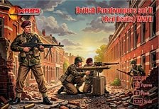Mars Figures WWII British Paratroopers Set II (Red Devils) (15 Figures / 8 Poses) (Plastic model)