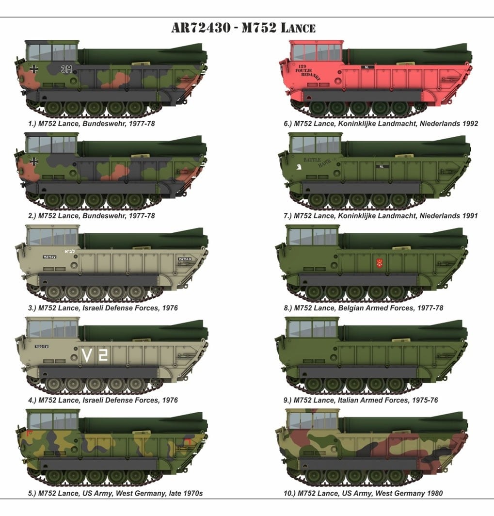 Armory M752 Lance US Tactical Ballistic Missile Launcher (Plastic model) image 8