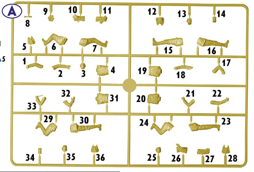 Master Box German Infantry `Attack Enemy Tanks` Attack Scene w/WWI Weapon Set + Trench Included gambar 6