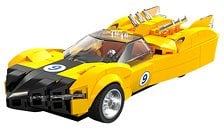 Doyusha [Speed Racer]Block Kit Shooting Star Yellow (Block Toy)