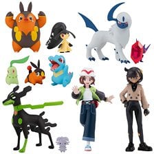Bandai Pokemon Scale World Lumiose City (Set of 10) (Shokugan)
