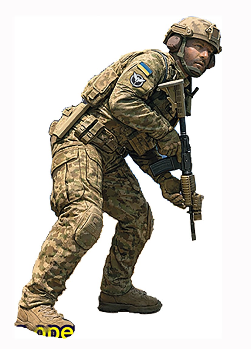 Master Box Special Forces operator of the Special Operations Forces of Ukraine. The Liberation of Zmeiny (Snake) Island, June 30, 2022 รูปภาพ 3