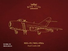 Eduard MiG-15 DUAL COMBO Royal Class (Plastic model)
