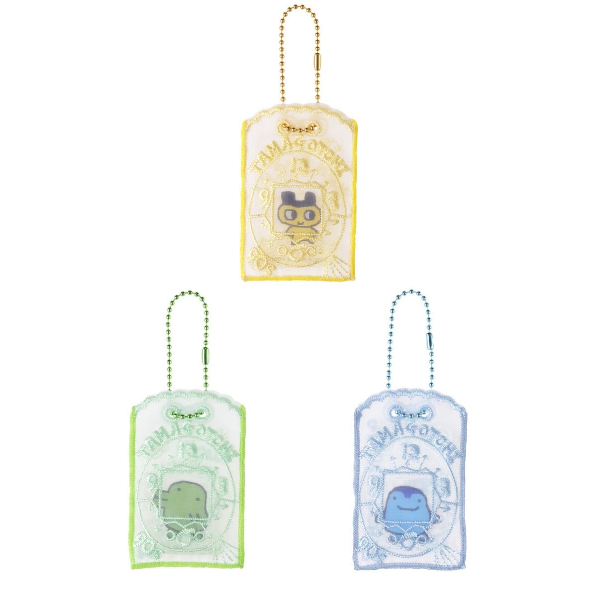 Bandai Tamagotchi Protective Embroidered Charm &amp; Gummy (Set of 12) (Shokugan) imagen 2