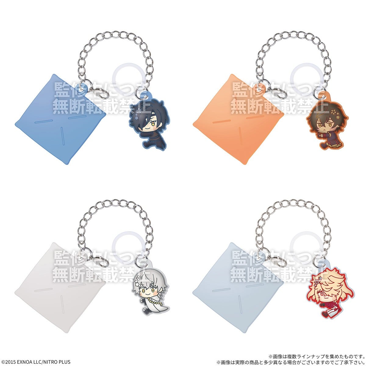Bandai Wanpaku! Touken Ranbu Double Charm Gummy (Set of 12) รูปภาพ 5