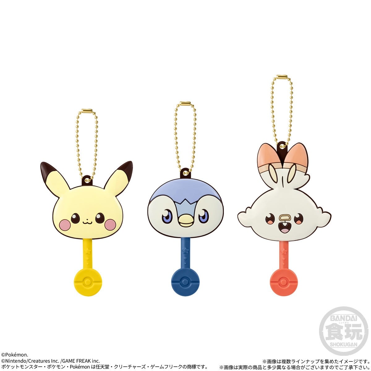 Bandai Lollipop Chocolate Charm PokePiece (Set of 10) รูปภาพ 3